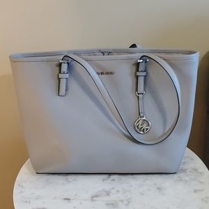 Grey Michael Kors Purse